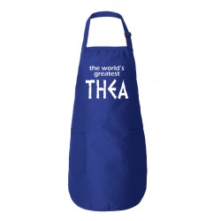 The World's Greatest Thea - Greek Aunt Apron